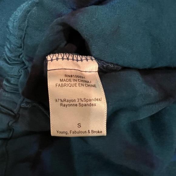 Young Fabulous & Broke Tie Dye Romper Jumpsuit - Picture 15 of 15